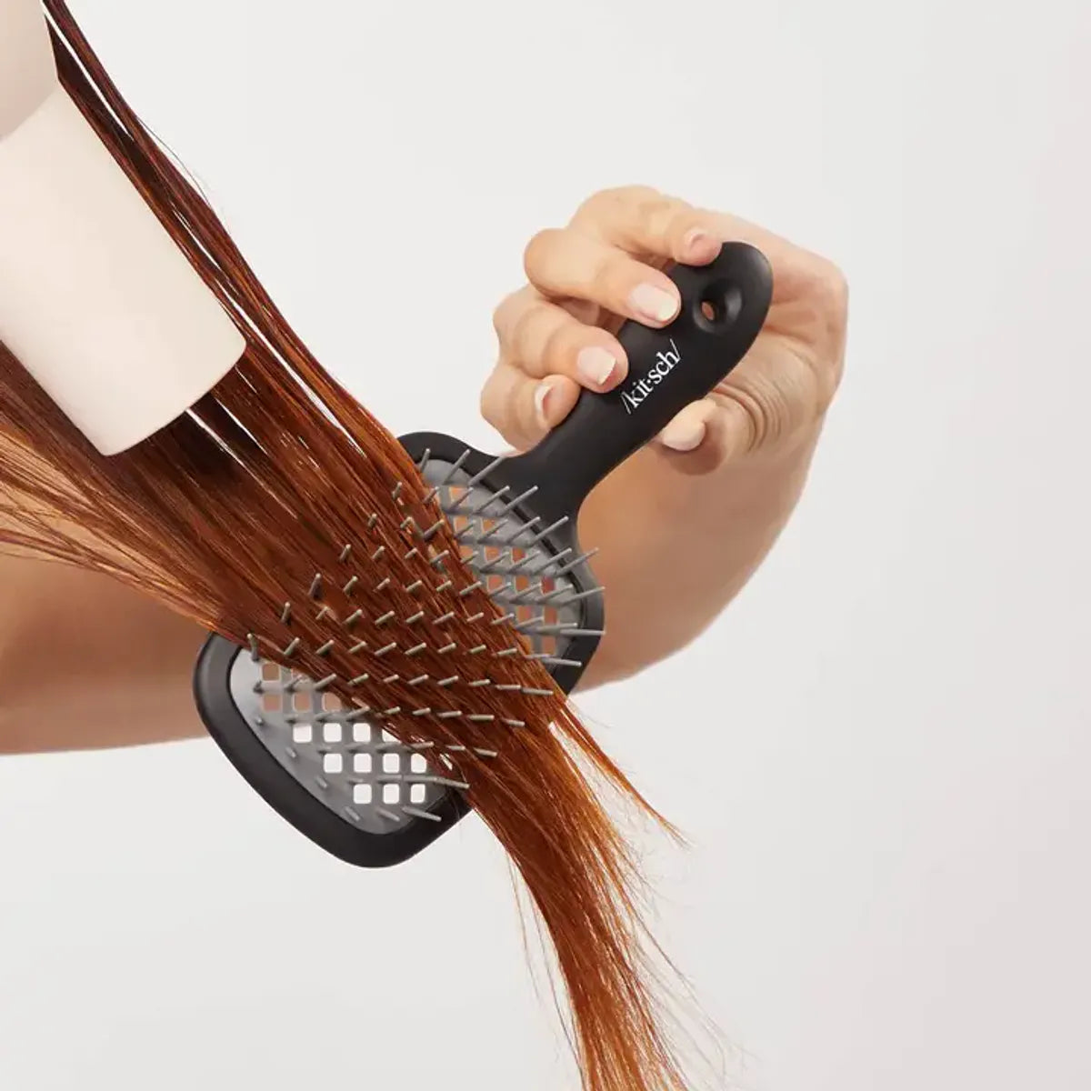 Vented Paddle Brush - Terracotta