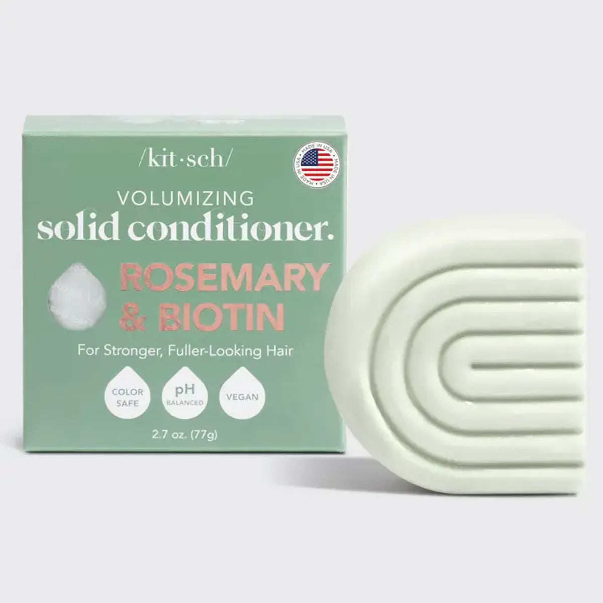 Rosemary & Biotin Volumizing Solid Conditioner 77g / Kitsch