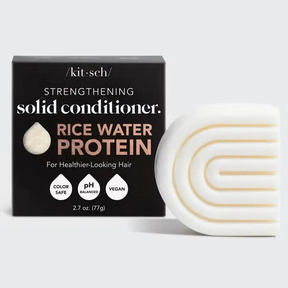 Rice Water Conditioner Bar for Hair Growth 77g / Kitsch